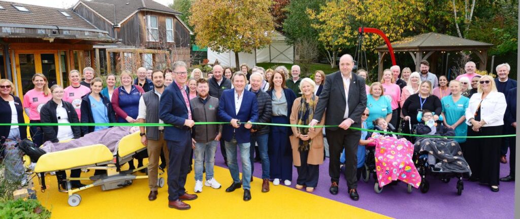 Greenfingers garden opening at Acorns Hospice